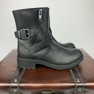 NEW Rocket Dog Womens Tour Black Biker Boots